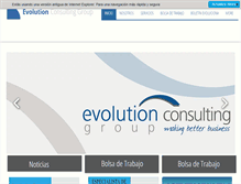 Tablet Screenshot of evolutioncg.net